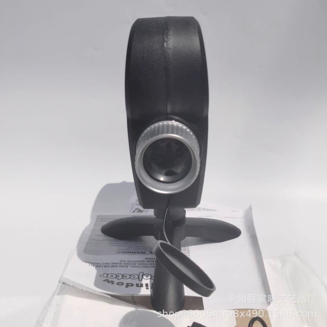 image-CX Window Projector Light with Interchangeable Holiday Designs