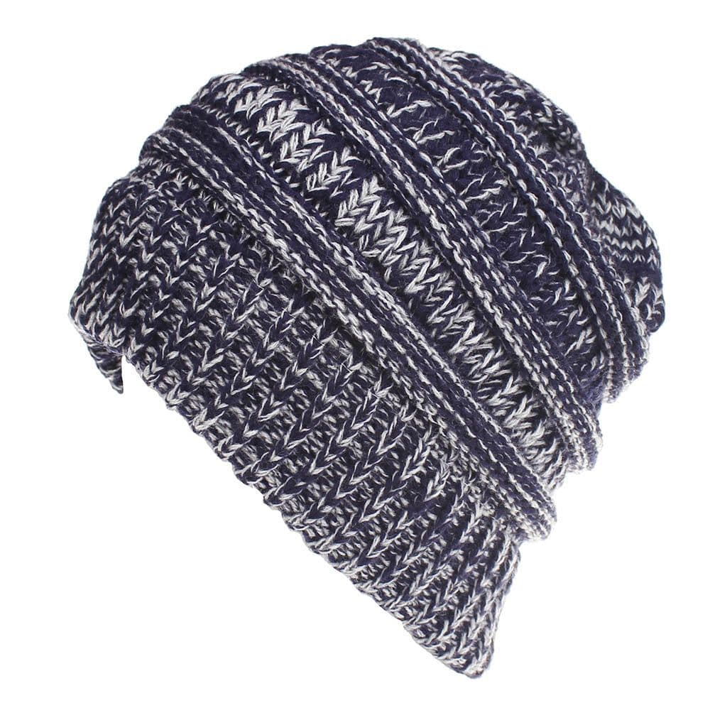 image-European Women's Wool Knit Hat - Casual Unisex Beanie