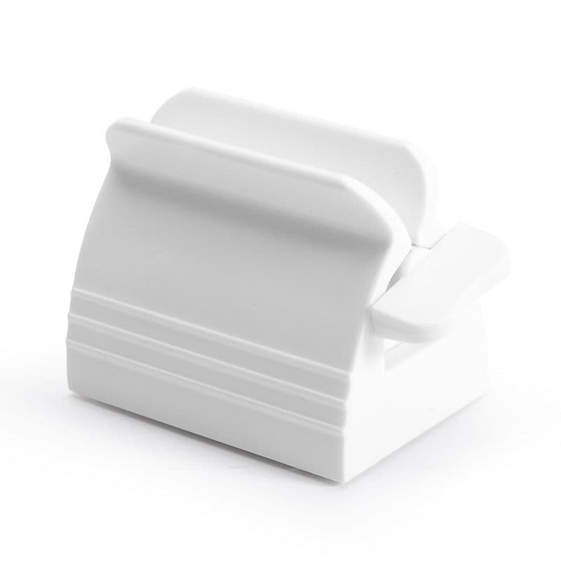 image-Toothpaste Squeezer Holder Plastic Bathroom Organizer