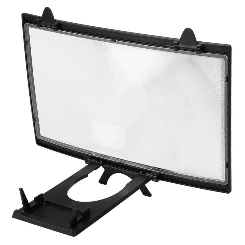 image-12 Inch Curved Screen Mobile Phone Screen Magnifier Universal Desktop