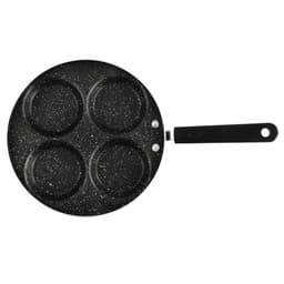 image-Non-Stick Aluminum Egg Frying Pan with 4 Holes