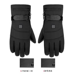 image-Heated Motorcycle Gloves Rechargeable Battery Windproof Winter Riding
