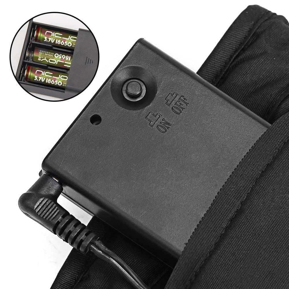 image-Heated Motorcycle Gloves Rechargeable Battery Windproof Winter Riding