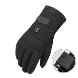 image-Heated Motorcycle Gloves Rechargeable Battery Windproof Winter Riding