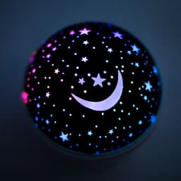 image-Starry Sky Projector Night Light Lamp Rotating Galaxy Bedroom Gift
