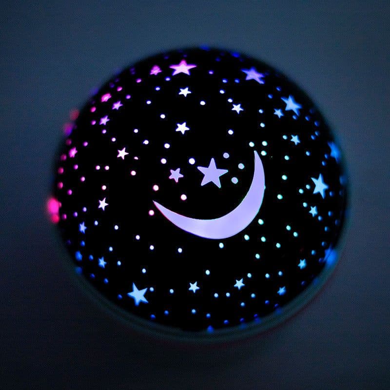 image-Starry Sky Projector Night Light Lamp Rotating Galaxy Bedroom Gift