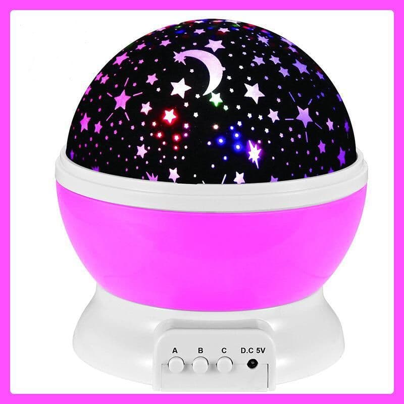 image-Starry Sky Projector Night Light Lamp Rotating Galaxy Bedroom Gift