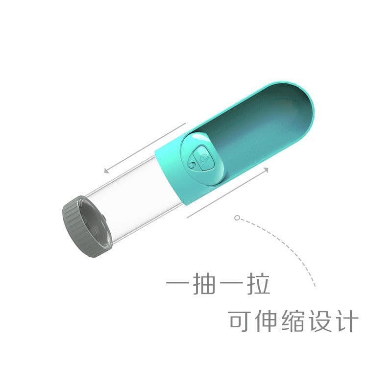 image-Portable Pet Water Bottle Dog Travel Drinking Cup Outdoor Feeder