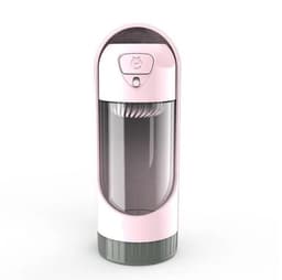 image-Portable Pet Water Bottle Dog Travel Drinking Cup Outdoor Feeder
