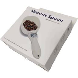 image-Electronic Pet Food Measuring Spoon Scale 800g Capacity for Dogs Cats