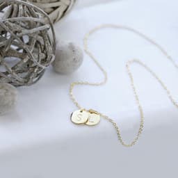 image-Personalized Initial Letter Necklace Family Tree Pendant Women Jewelry