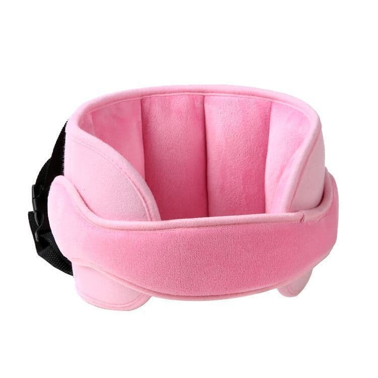 image-Child Car Seat Head Support Belt - Baby Sleep Aid Headrest