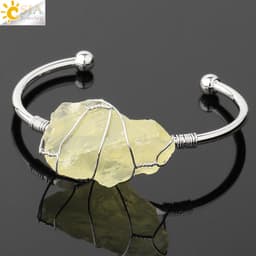 image-Women's Geometric Crystal Wrap Bracelet - European Style