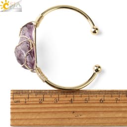 image-Women's Geometric Crystal Wrap Bracelet - European Style