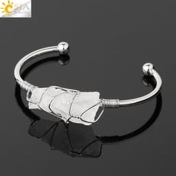image-Women's Geometric Crystal Wrap Bracelet - European Style