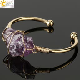 image-Women's Geometric Crystal Wrap Bracelet - European Style