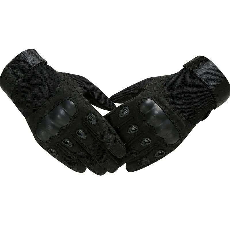 image-Tactical Full Finger Gloves - Motorcycle Riding Military Training Wear-Resistant