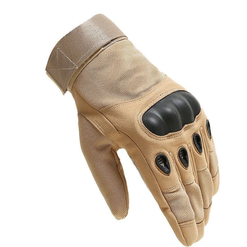 image-Tactical Full Finger Gloves - Motorcycle Riding Military Training Wear-Resistant
