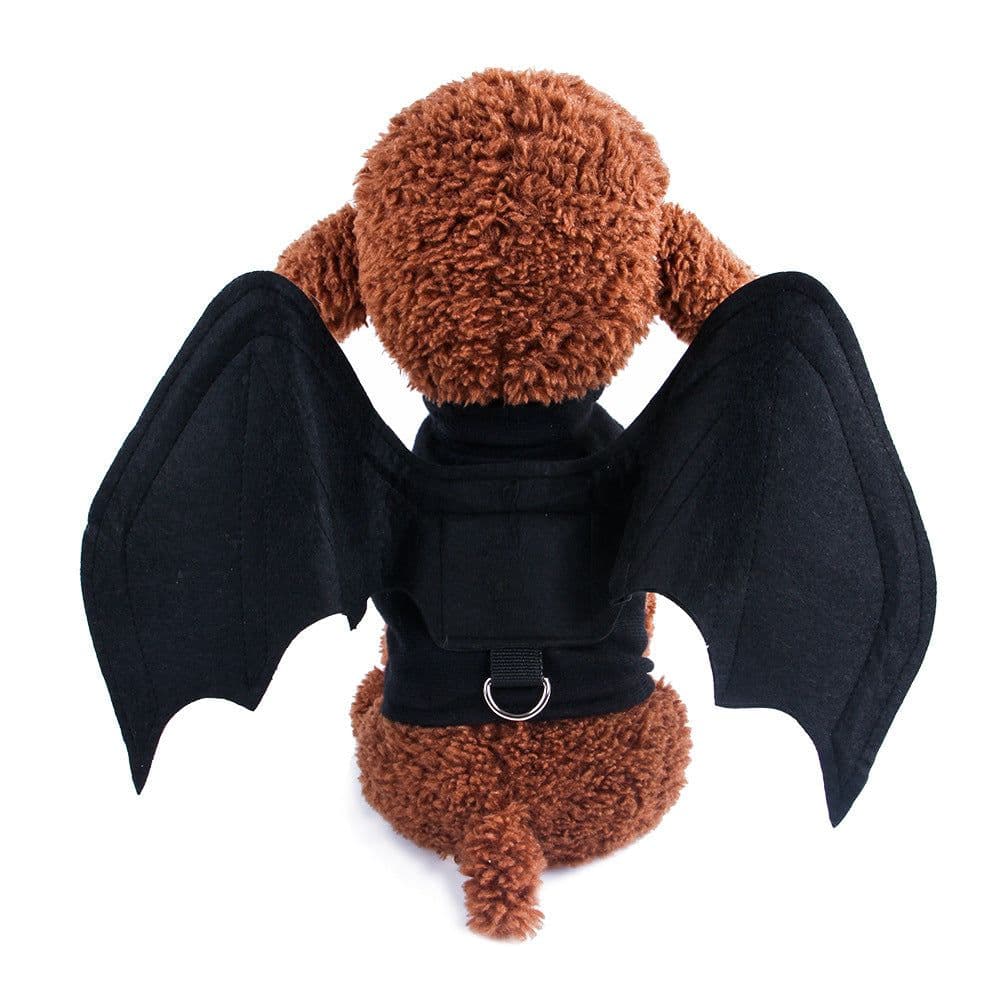 image-Halloween Pet Costume Bat Wings for Dogs and Cats Foldable