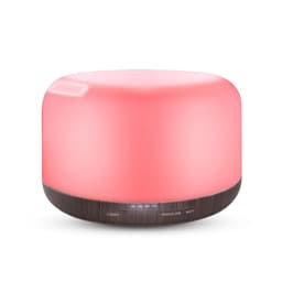 image-Kingdakang 500ml Ultrasonic Aroma Diffuser Humidifier Wood Grain