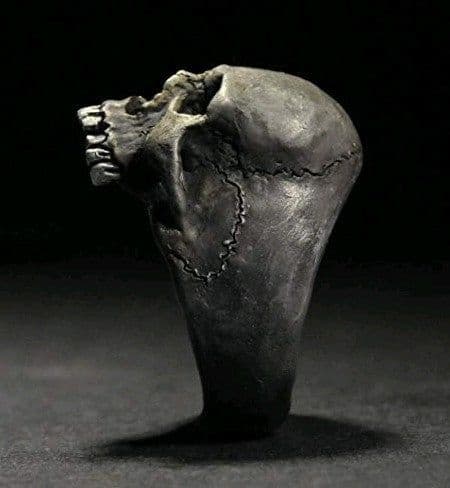 image-Men's Skull Ring Alloy Gothic Punk Fashion Jewelry