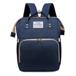 image-Portable Folding Baby Diaper Bag Backpack Mummy Bag