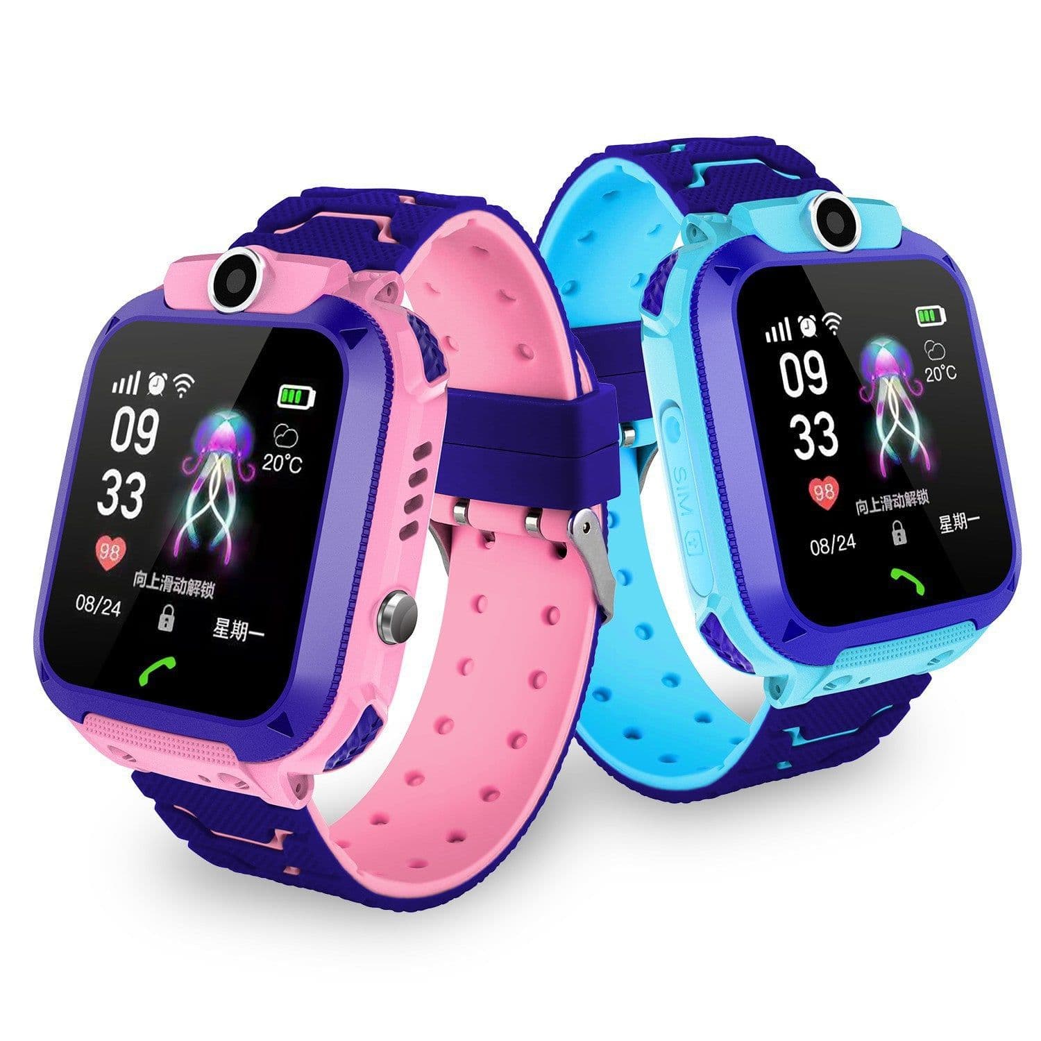 image-Q12B Kids Smart Watch 1.44" Touchscreen Camera GPS Positioning