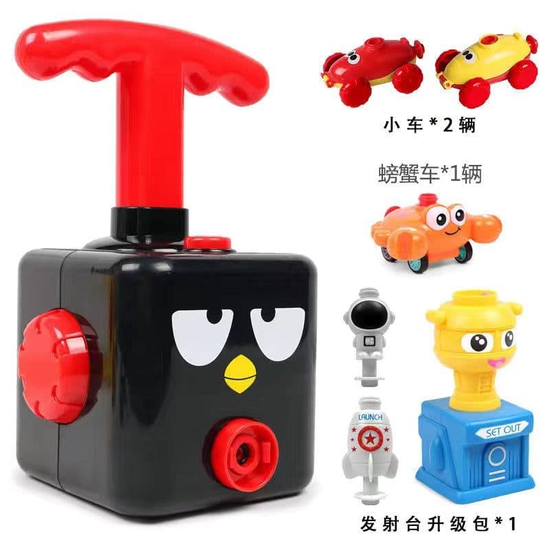 image-Balloon Powered Inertia Car Toy for Kids Ages 7-14