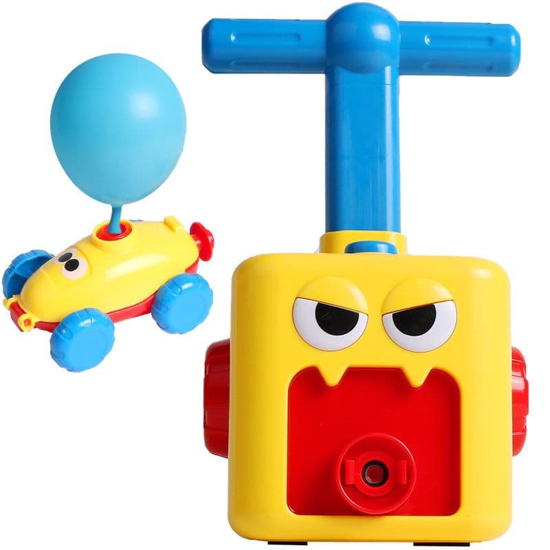 image-Balloon Powered Inertia Car Toy for Kids Ages 7-14