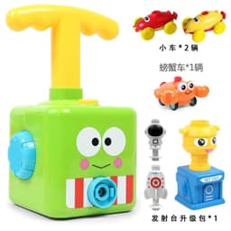 image-Balloon Powered Inertia Car Toy for Kids Ages 7-14