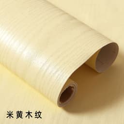 image-3D Wood Grain PVC Wallpaper Sticker Waterproof Self-Adhesive Film