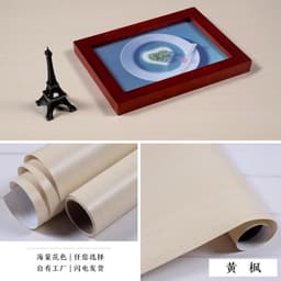 image-3D Wood Grain PVC Wallpaper Sticker Waterproof Self-Adhesive Film