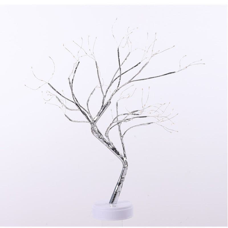 image-LED Christmas Tree Lantern with Copper Wire Lights Touch Switch