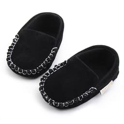 image-Baby Toddler Shoes 0-1 Years Solid Color Soft Sole Peas Shoes