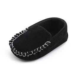 image-Baby Toddler Shoes 0-1 Years Solid Color Soft Sole Peas Shoes