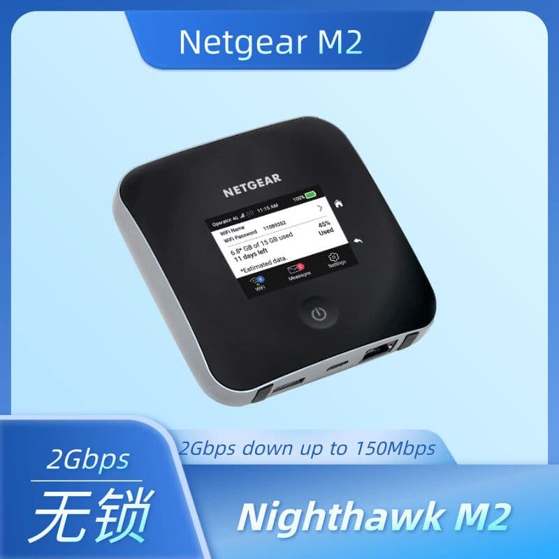 image-Netgear Nighthawk M2 MR2100 Mobile WiFi Router 2Gbps