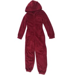 image-Women's Hooded Plush Jumpsuit Pajamas Winter Sleepwear