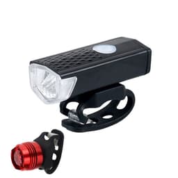 image-2255 Front Light LED USB Rechargeable Bicycle Safety Light White