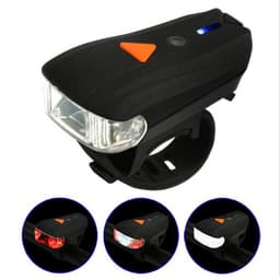 image-2255 Front Light LED USB Rechargeable Bicycle Safety Light White