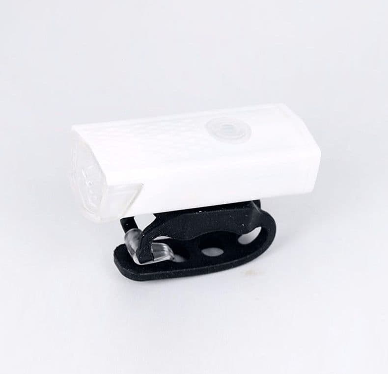 image-2255 Front Light LED USB Rechargeable Bicycle Safety Light White