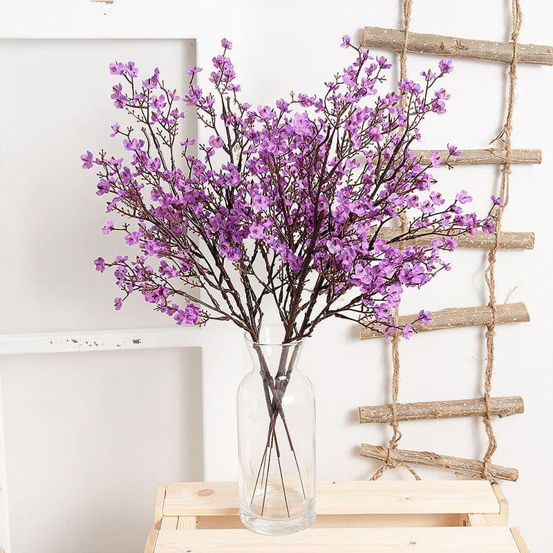 image-Artificial Gypsophila Silk Flower Home Decoration - 51cm