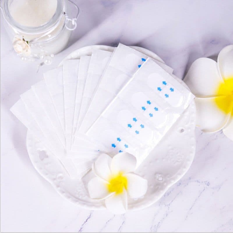 image-Bibami Matte V Face Lifting Tape Stickers White