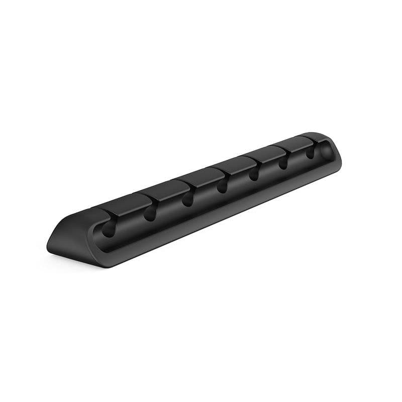 image-Xinyoucolour 7-Hole Silicone Cable Organizer Desktop Holder