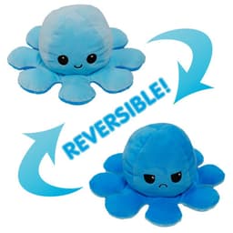 image-Reversible Octopus Plush Toy Double-Sided Expression Doll 20cm