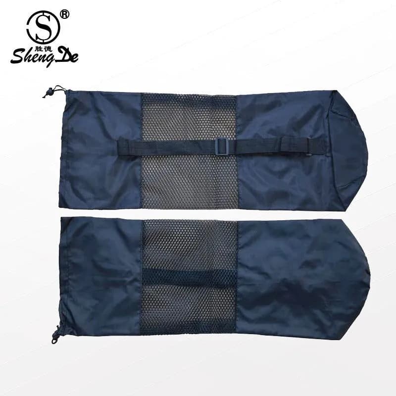 image-Shengde Yoga Mat Net Bag Storage 6mm 8mm Black Mesh Carrier