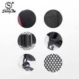 image-Shengde Yoga Mat Net Bag Storage 6mm 8mm Black Mesh Carrier