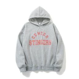 image-Women's Hooded Sweatshirt Fleece Lined Printed Pullover Coat
