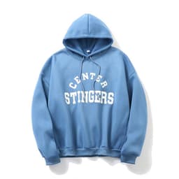 image-Women's Hooded Sweatshirt Fleece Lined Printed Pullover Coat