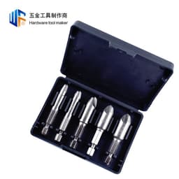 image-High-Speed Steel Titanium-Plated Double-Head Screw Extractor