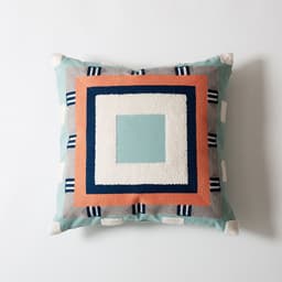 image-Modern Minimalist Cotton Geometric Pillowcase - Nordic 45x45cm